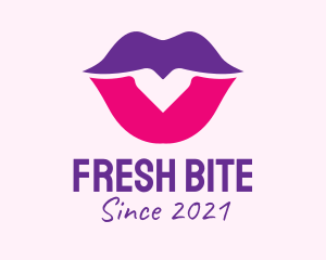 Mouth - Feminine Mouth Lipstick logo design