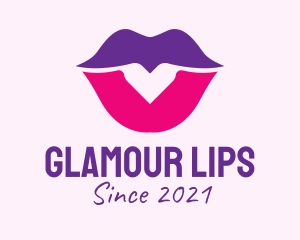 Lipstick - Feminine Mouth Lipstick logo design