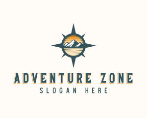 Traveler Adventure Navigation logo design