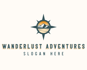 Traveler Adventure Navigation logo design