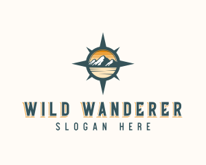 Traveler Adventure Navigation logo design