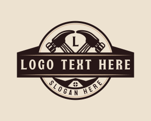 Carpentry - Hammer Carpentry Roofing logo design