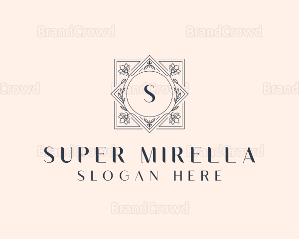 Wedding Floral Boutique Logo