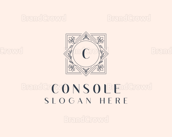 Wedding Floral Boutique Logo