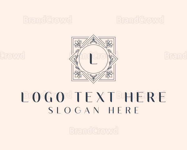 Wedding Floral Boutique Logo