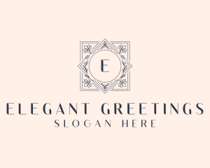 Wedding Floral Boutique logo design