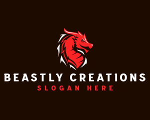 Dragon Beast Gaming logo design