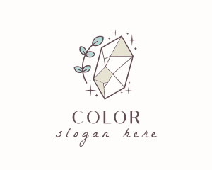 Gemstone - Organic Gem Jewelry logo design