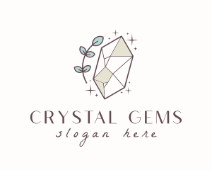 Organic Gem Jewelry logo design