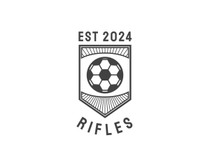 Sport - Soccer Shield Emblem logo design