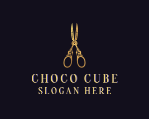 Craftsman - Elegant Tailoring Scissors logo design