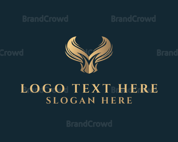 Luxury Bovine Bull Logo