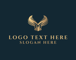 Luxury Bovine Bull Logo