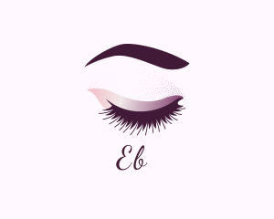 Feminine - Beauty Eyeliner Makeup logo design