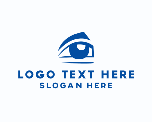 Ophthalmologist - Blue Optical Clinic logo design