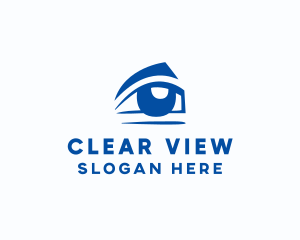 Blue Optical Clinic logo design