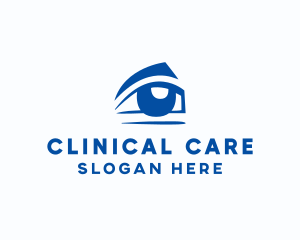 Blue Optical Clinic logo design