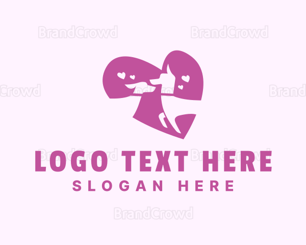 Pet Dog Heart Logo