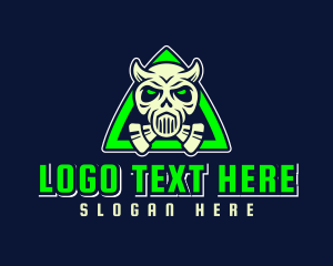 Gaming - Toxic Demon Skull Gaming logo design