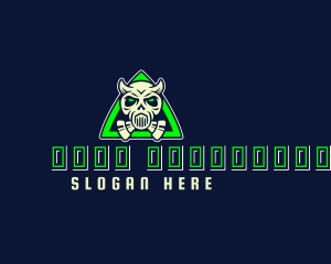 Toxic Skull Gaming logo design