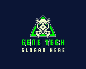 Toxic Skull Gaming logo design