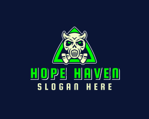 Clan - Toxic Skull Gaming logo design