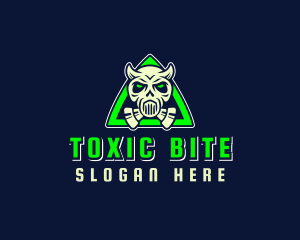 Toxic Skull Gaming logo design