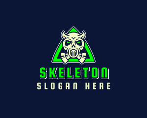 Toxic Skull Gaming logo design