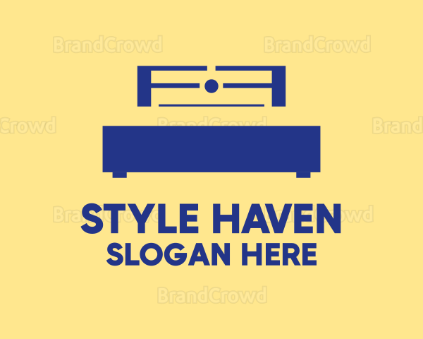 Blue Bed Furniture Logo