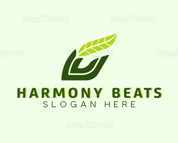Natural Leaf Plant Logo