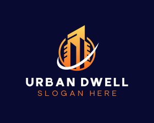 Urban City Tower logo design