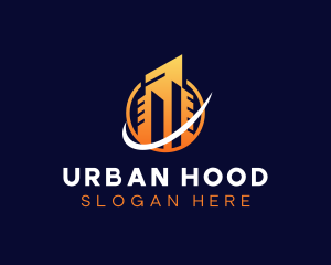 Urban City Tower logo design