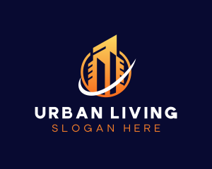 Urban City Tower logo design