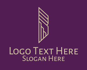 Office Space - Luxury Apartment Property logo design