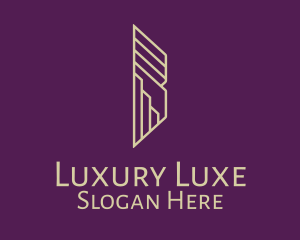 Luxury Apartment Property logo design