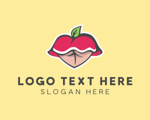 Lingerie - Sexy Skirt Peach logo design