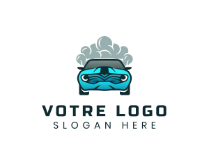 Smoke - Automotive Vehicle Garage logo design