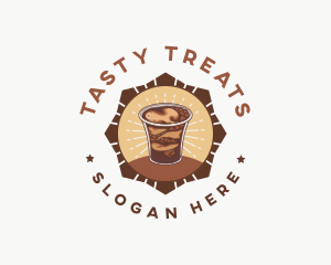 Filipino Taho Dessert Treat logo design