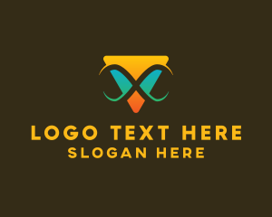 Link - Triangle Infinity Tech logo design