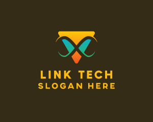 Triangle Infinity Tech logo design