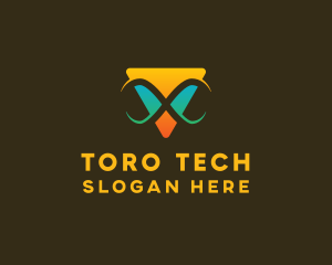 Triangle Infinity Tech logo design