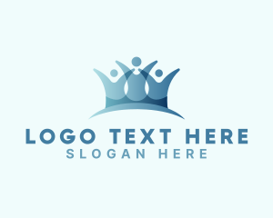 Social - Charity Community People logo design