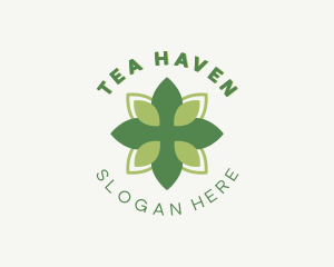 Floral Leaf Farm logo design