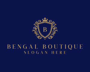 Royal Shield Boutique logo design