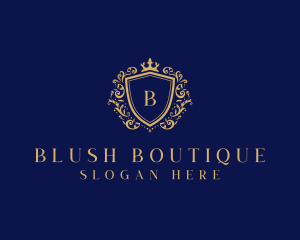 Royal Shield Boutique logo design