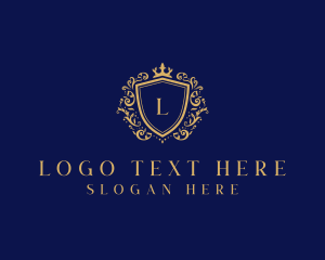 Hotel - Royal Shield Boutique logo design
