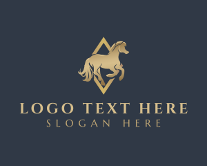 Red Horse - Premium Equine Horse logo design