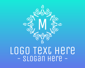 Instagram - Abstract Wreath Lettermark logo design