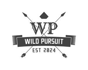 Hunting - Western Hunting Arrow logo design