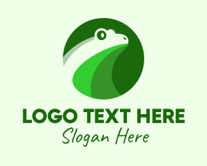 Frog - Green Frog Animal logo design